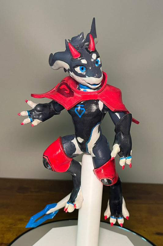 3D Printed "Cherub" Character Furry Figure